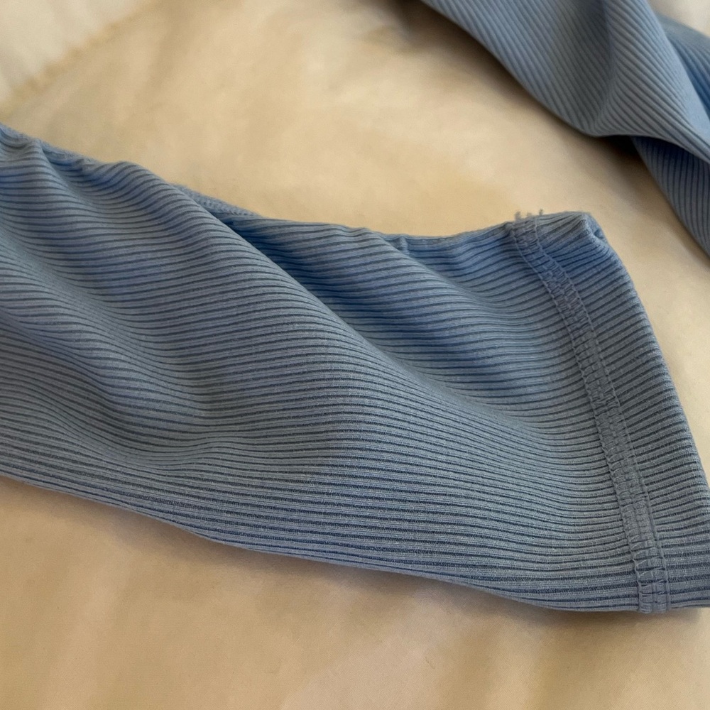 ALO Yoga High-Waist Goddess Legging Uv Heather Blue - Picture 6 of 9